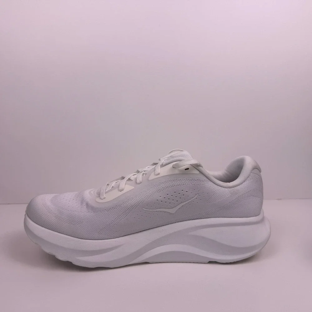Hoka One One Rincon 5 Running Shoes Men's Size 10D White/White 1176630 Sample